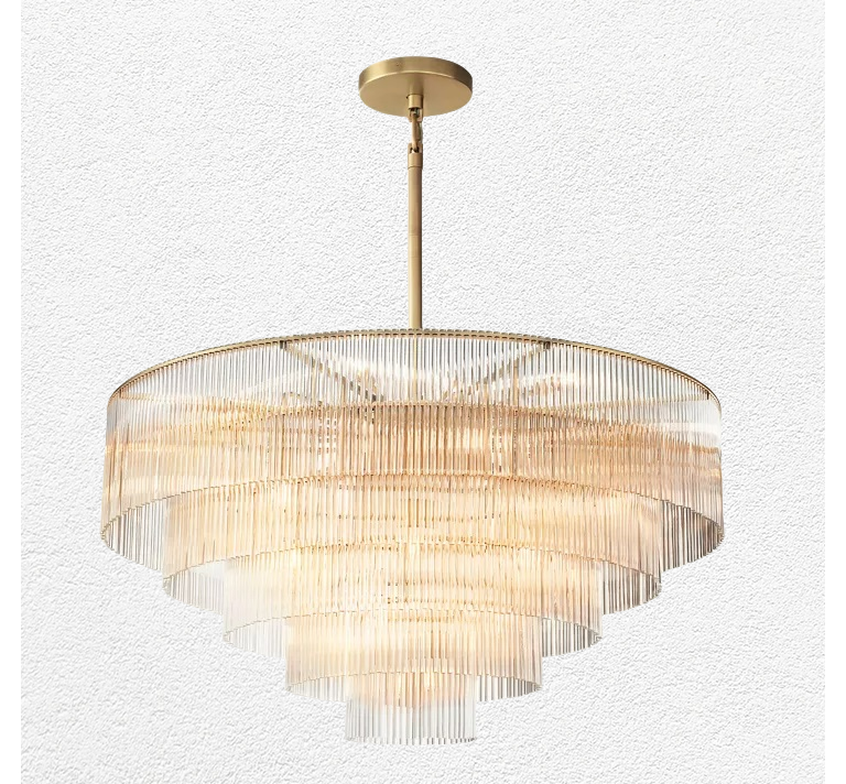 Amadeo Round Chandelier 50" For Living Room