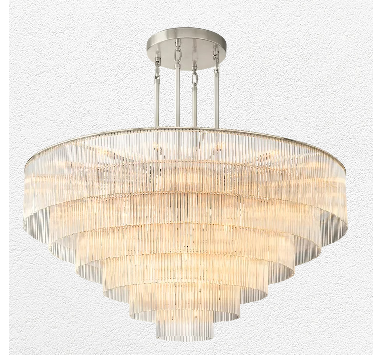 Amadeo Round Chandelier 60" For Living Room
