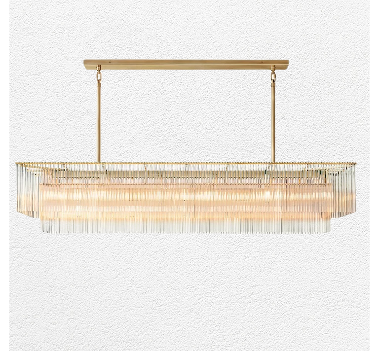 Amadeo Rectangular Chandelier 72''