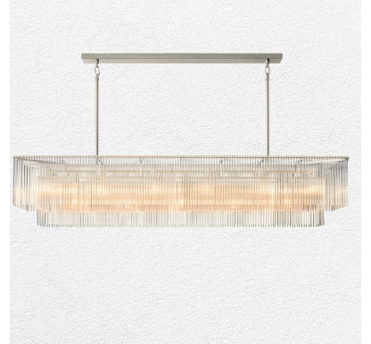 Amadeo Rectangular Chandelier 72''