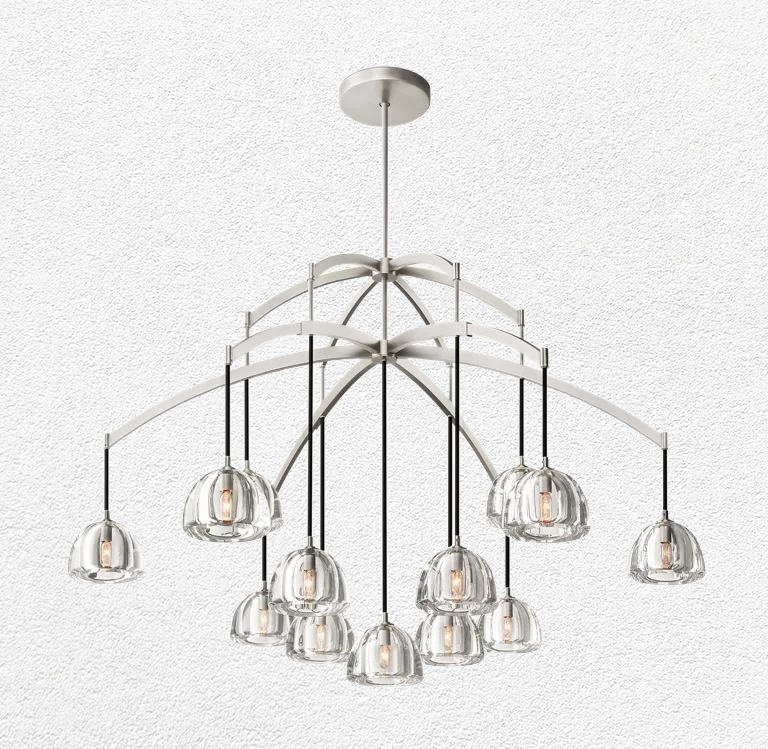 Hemispheres Round Chandelier 60''