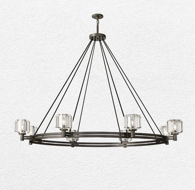 Demareet Round Chandelier 60''
