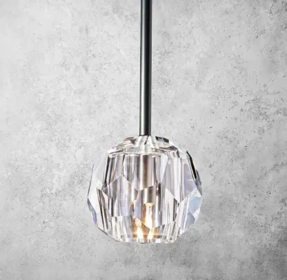 Bouble De Crystal Ball Pendant Lighting