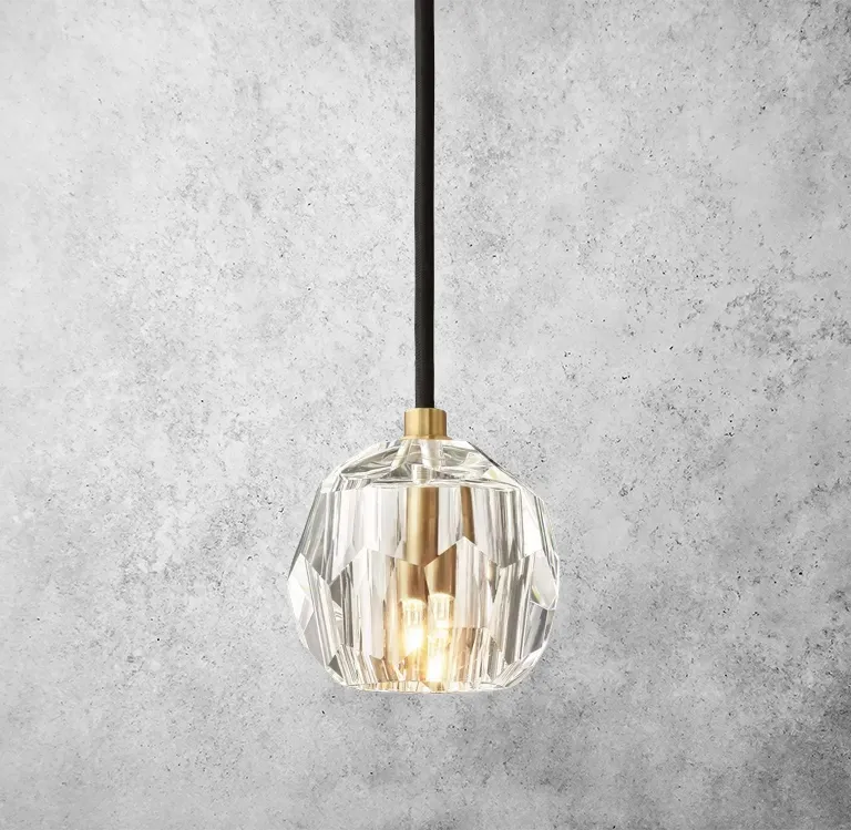 Bouble De Crystal Ball Pendant Lighting