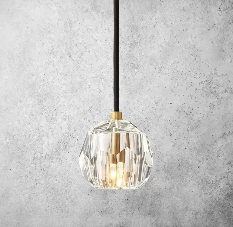 Bouble De Crystal Ball Pendant Lighting