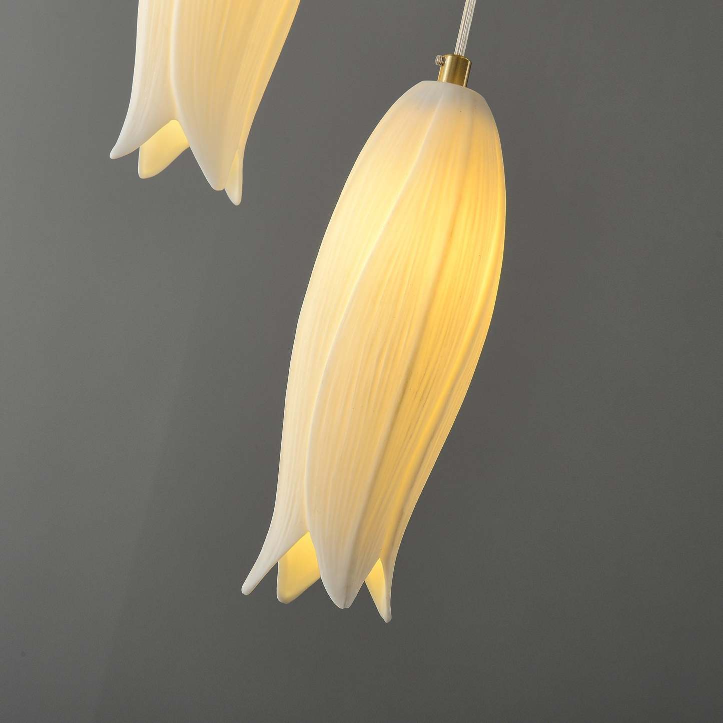 White Bud Modern Chandelier