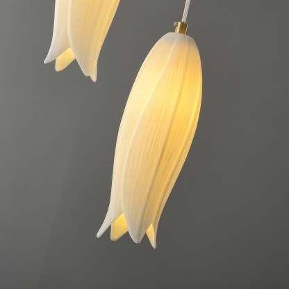 White Bud Modern Chandelier