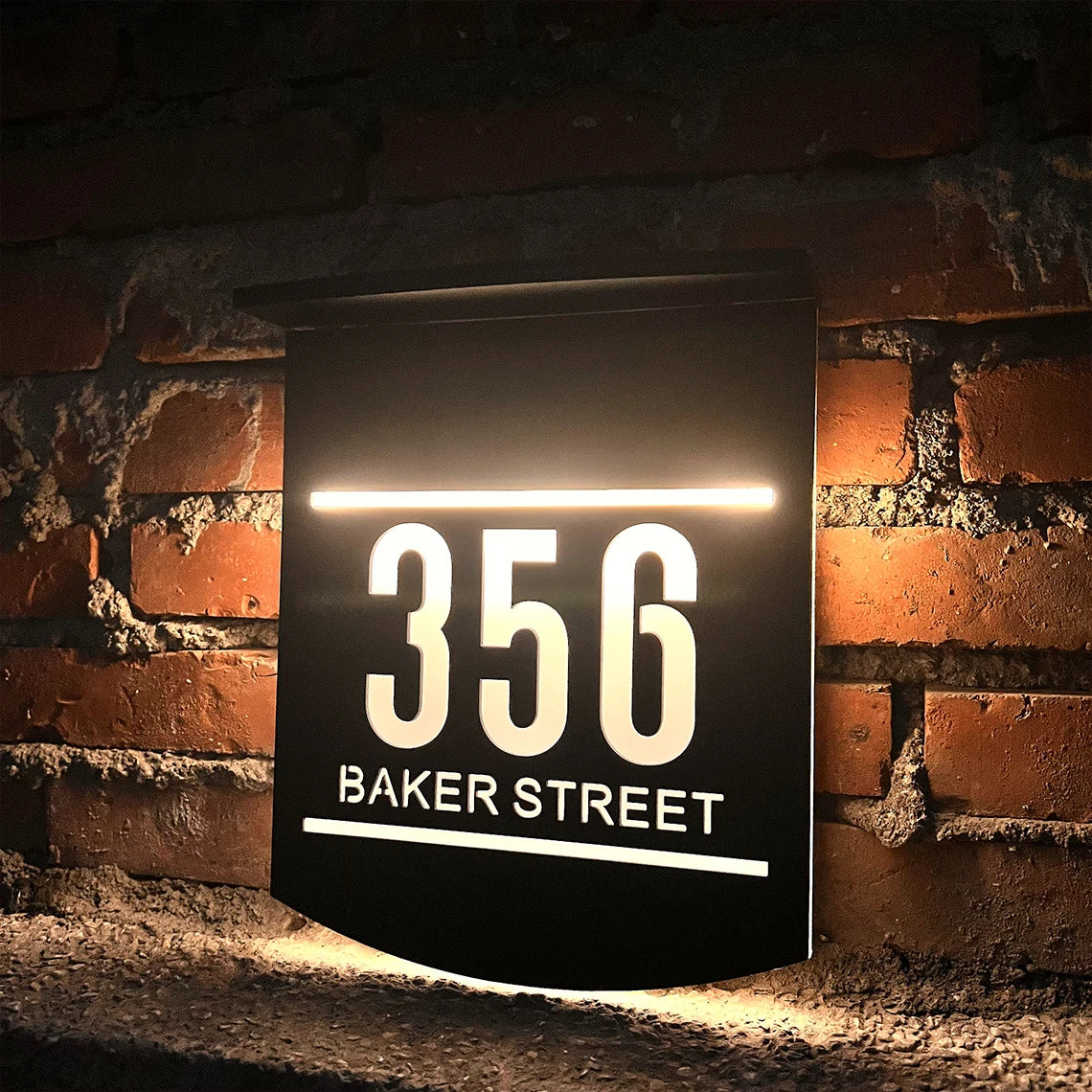 Personalized Wooden Doorplate