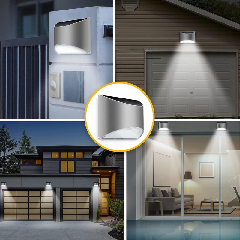 Replaceable Doorplate Solar Light