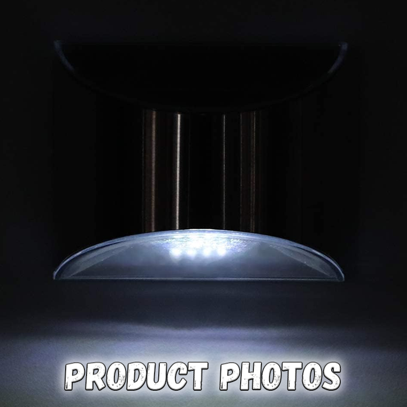 Replaceable Doorplate Solar Light