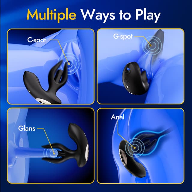 【One-Click Expand】Smart Inflatable Anal Plug – Deep Prostate Massage & Beginner to Pro Training 🍑