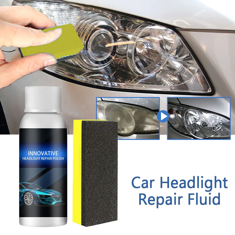 CAR HEADLIGHT INNOVATIVE REPAIR FLUID