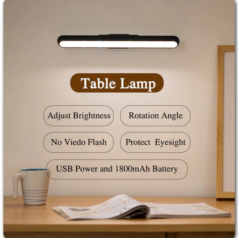 MAGNETIC RECHARGEABLE LONG BATTERY LIFE TOUCH LAMP