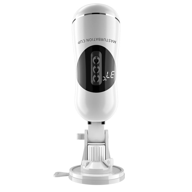 Fully automatic retractable decompression cup, no need to hold it by hand