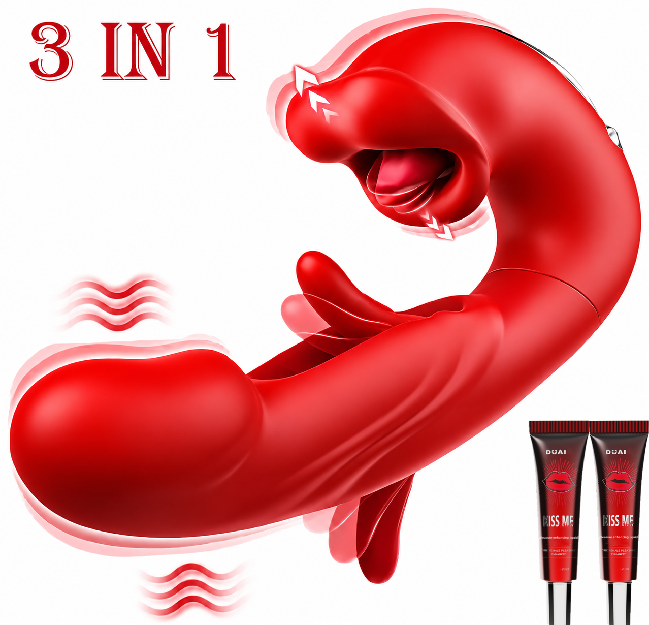Luniva 4 in 1 Pelvic floor trainer plug👅🍆