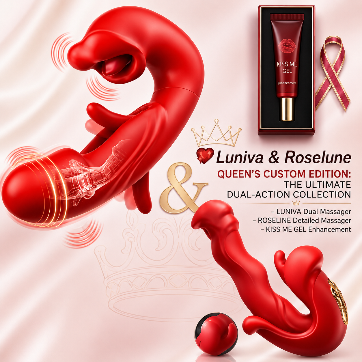 Luniva 4 in 1 Pelvic floor trainer plug👅🍆
