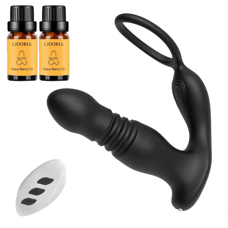 🥵🥵Unleash the Beast: 4-in-1 App-Controlled Thrusting Prostate Massager | Savage Vibrations & Erection Lock for Mind-Numbing Climaxes! 🔥