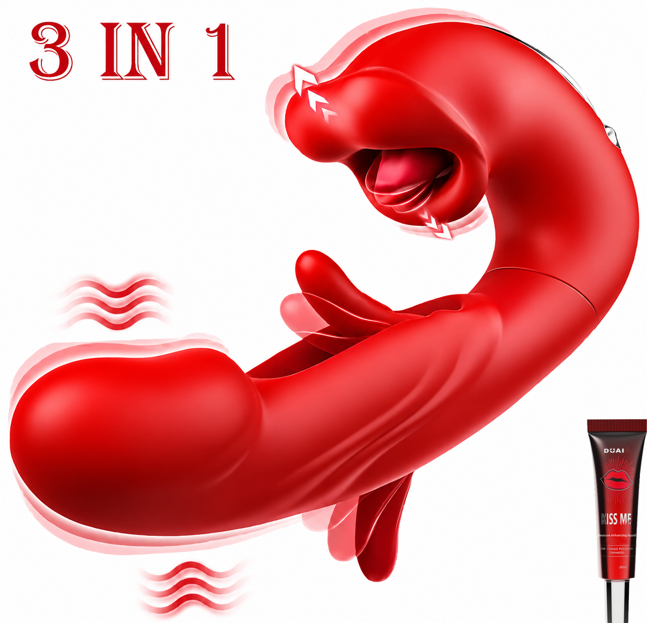 Luniva 4 in 1 Pelvic floor trainer plug👅🍆