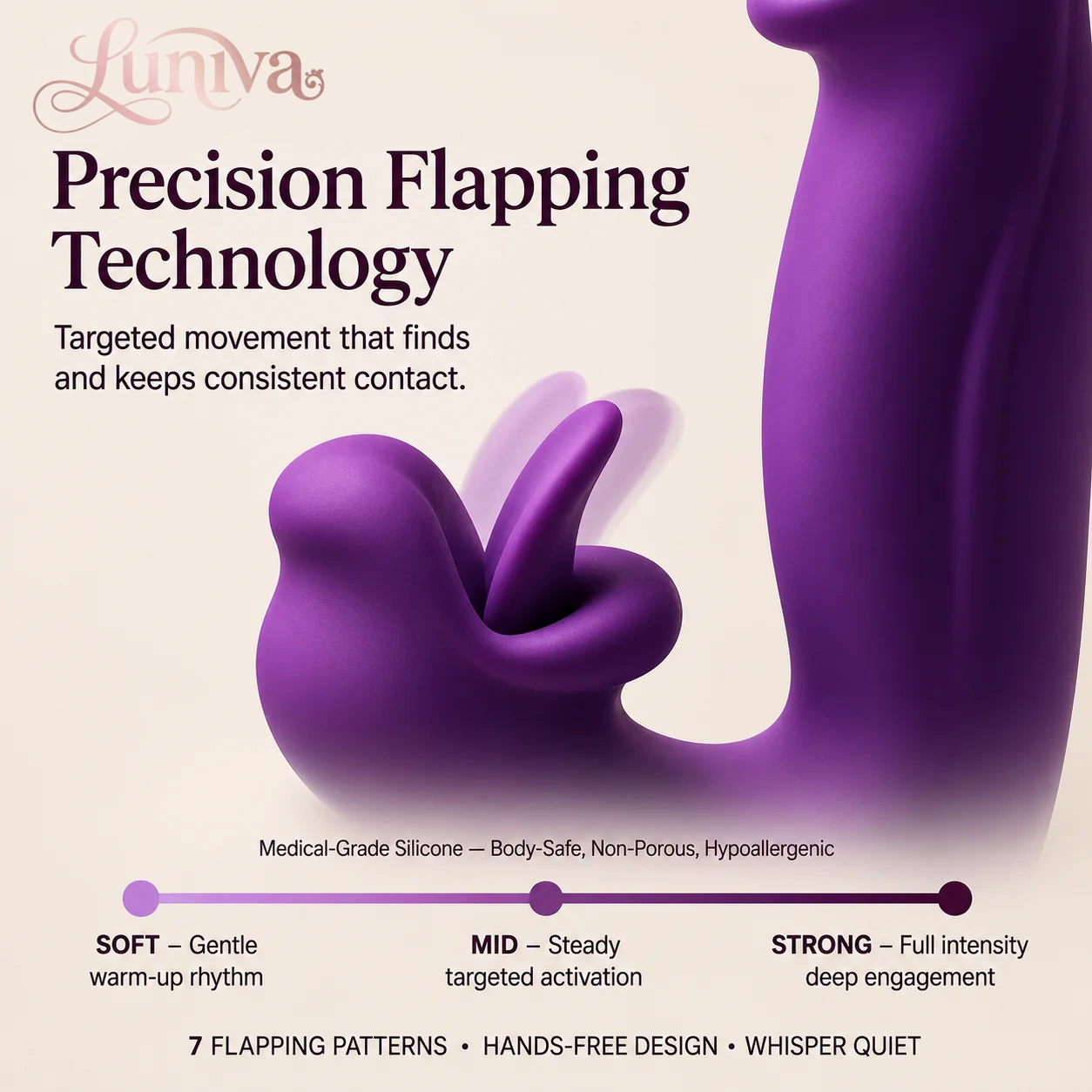Luniva 4 in 1 Pelvic floor trainer plug👅🍆