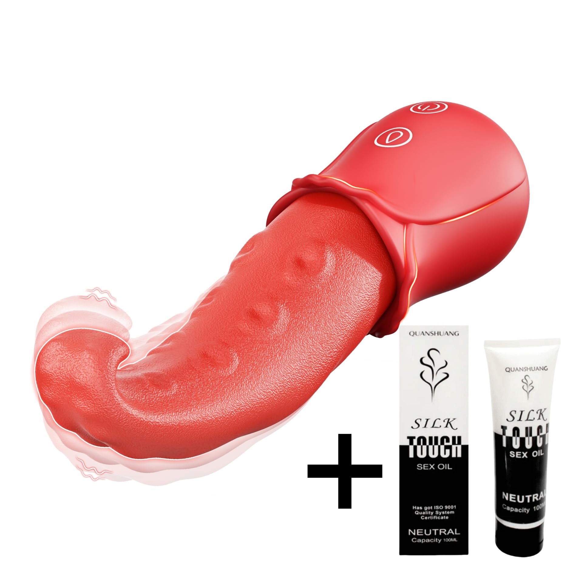 💥Rose tongue stimulator💥20 modes, stimulates the G-spot and clitoris