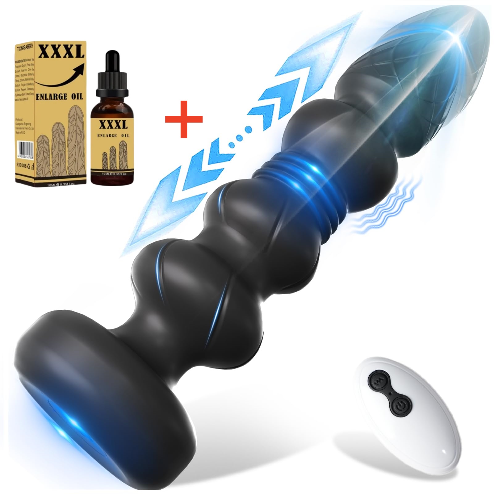 🔥Thrust Vibrating Prostate Massager Anal Plug