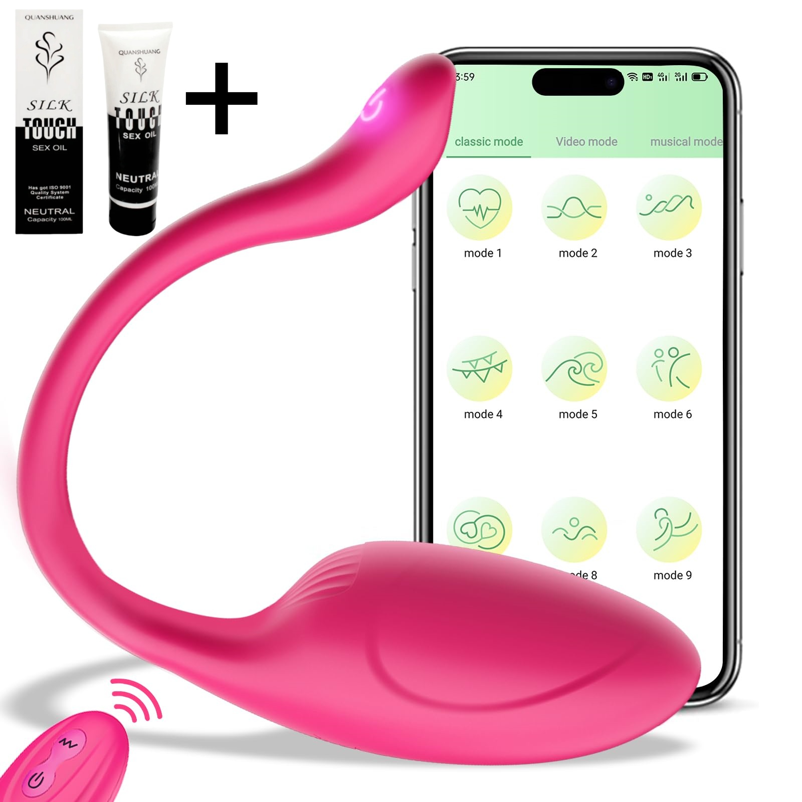 🏆APP remote control G-spot panty vibrator, 🩲wearable rechargeable adult sex toy