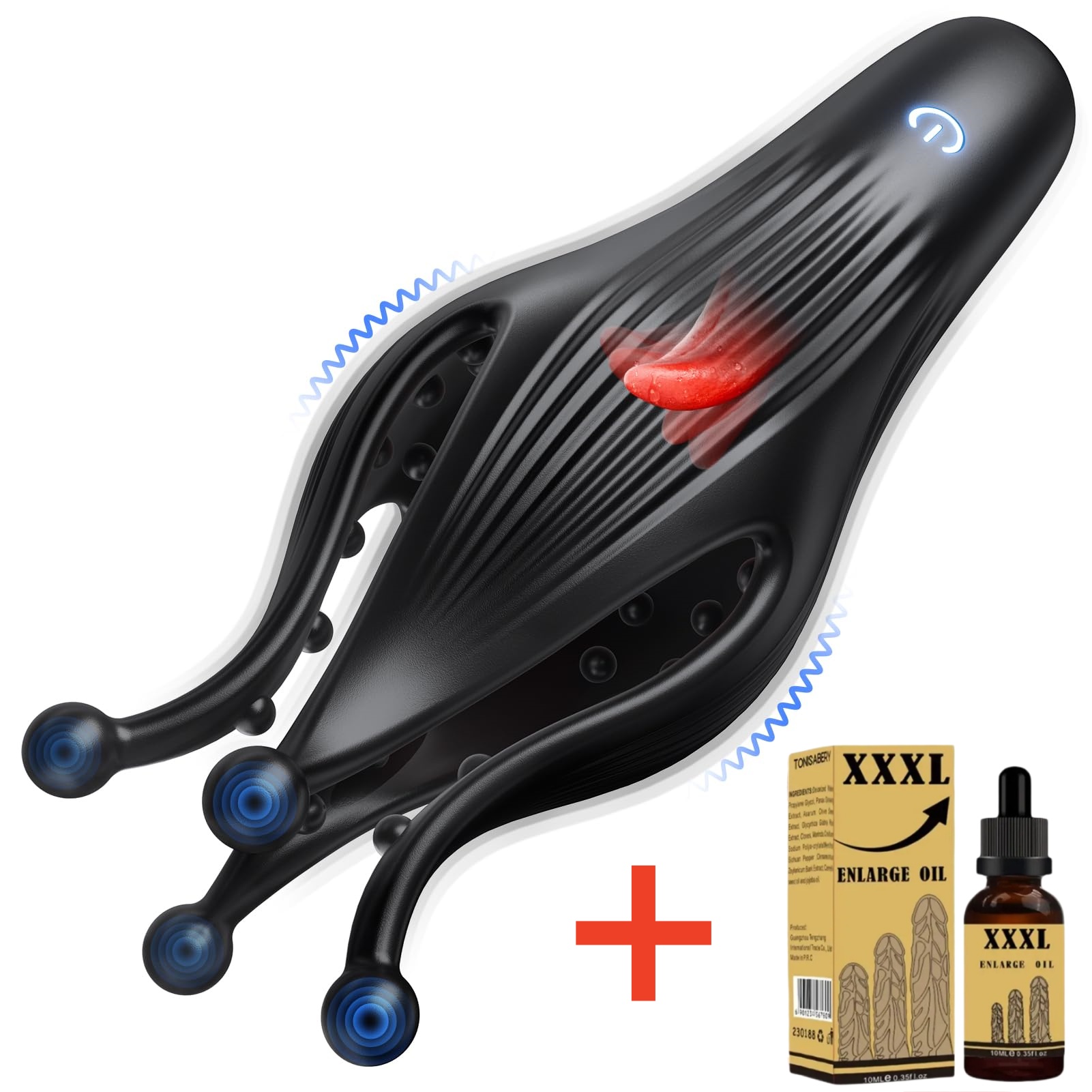 😍Unisex 4-in-1 Tentacle Vibrator, 🔥Men's Trainer