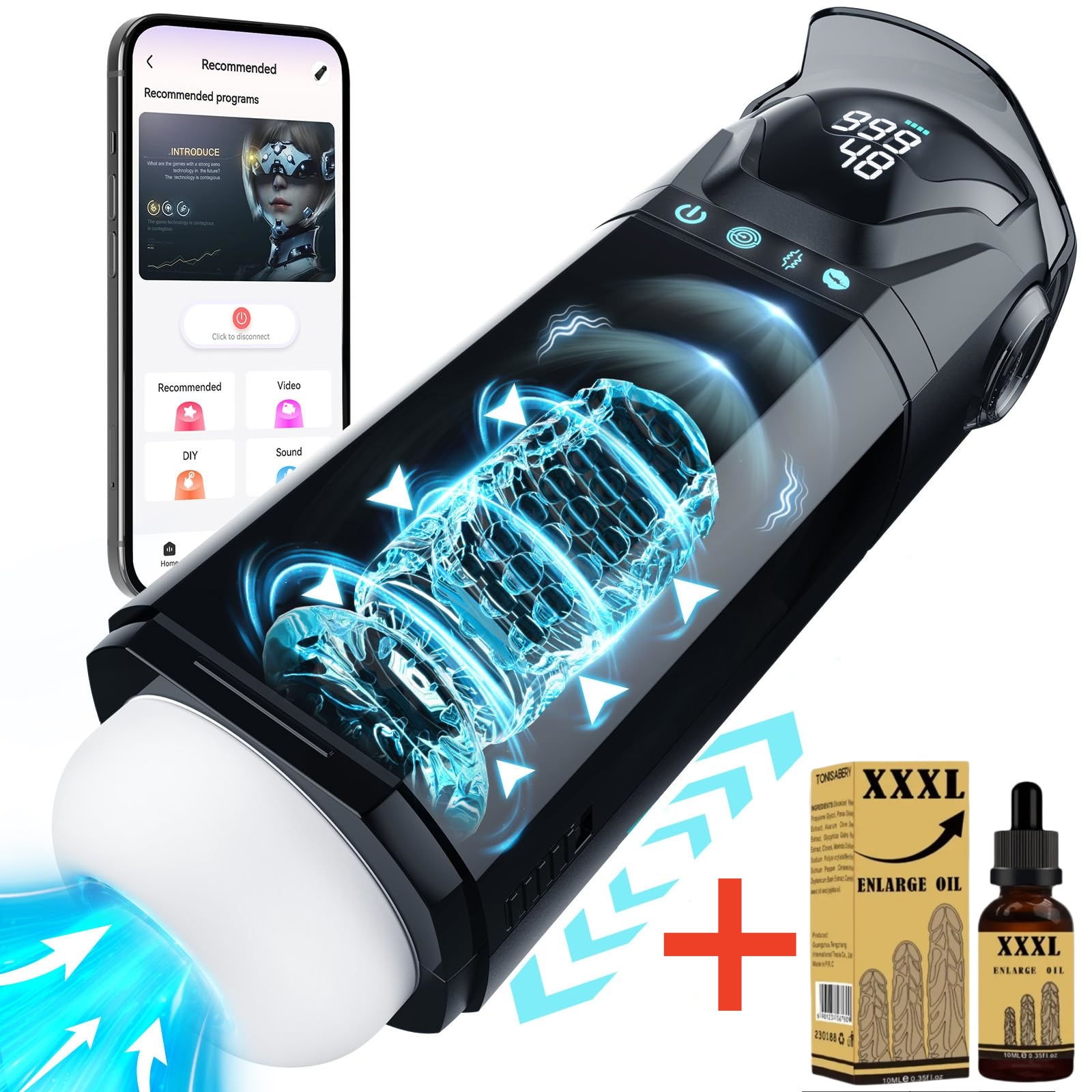 🏆The most advanced model of 2025🏆3D Male Masturbator, ⚡⚡a High-Tech Ejaculation Machine