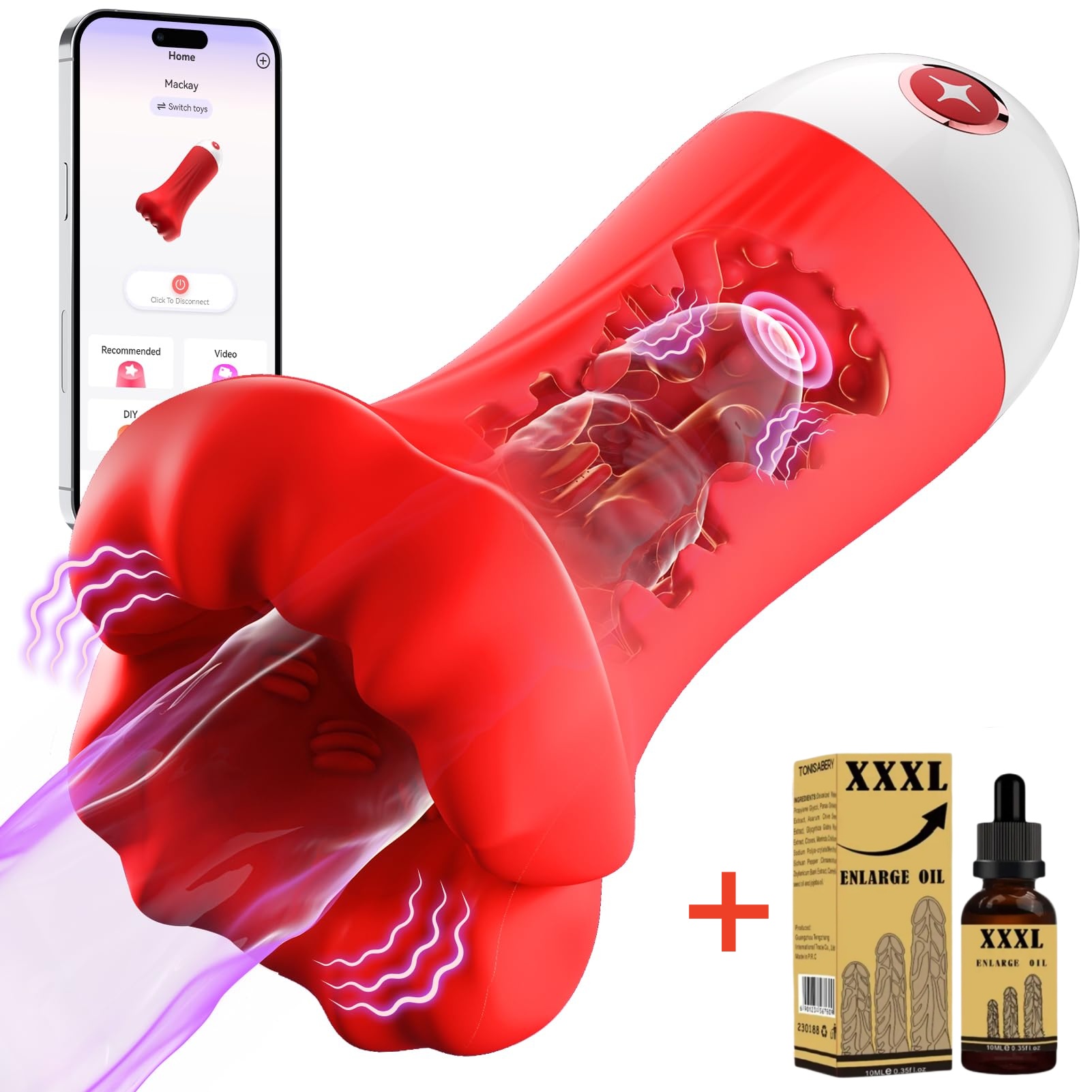 🔥4-in-1 pocket male vibrator, perfect for your pleasure! 🔥