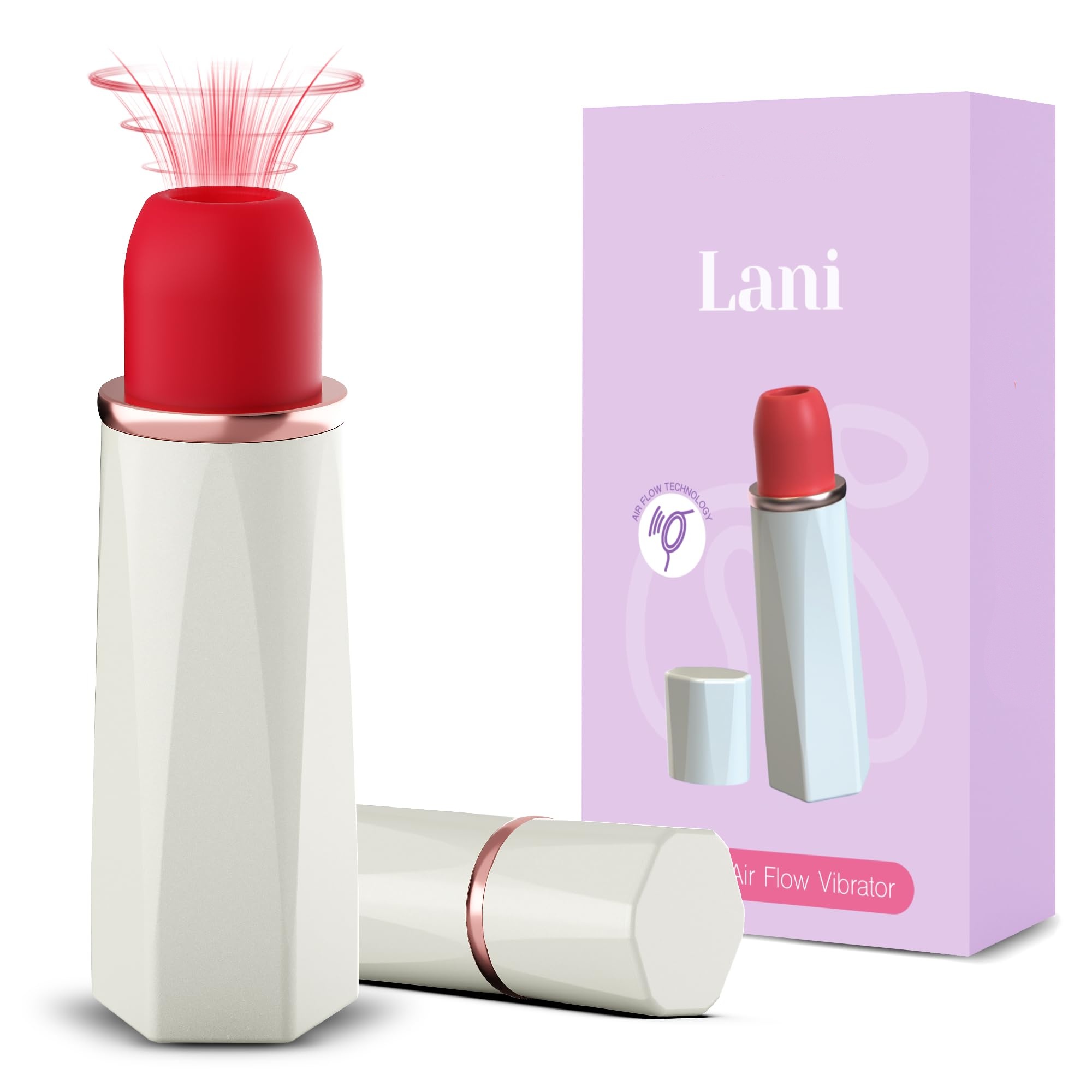 👄Sucking Bullet Vibrator — 😍Mini Lipstick Look, Explosive Pleasure Core