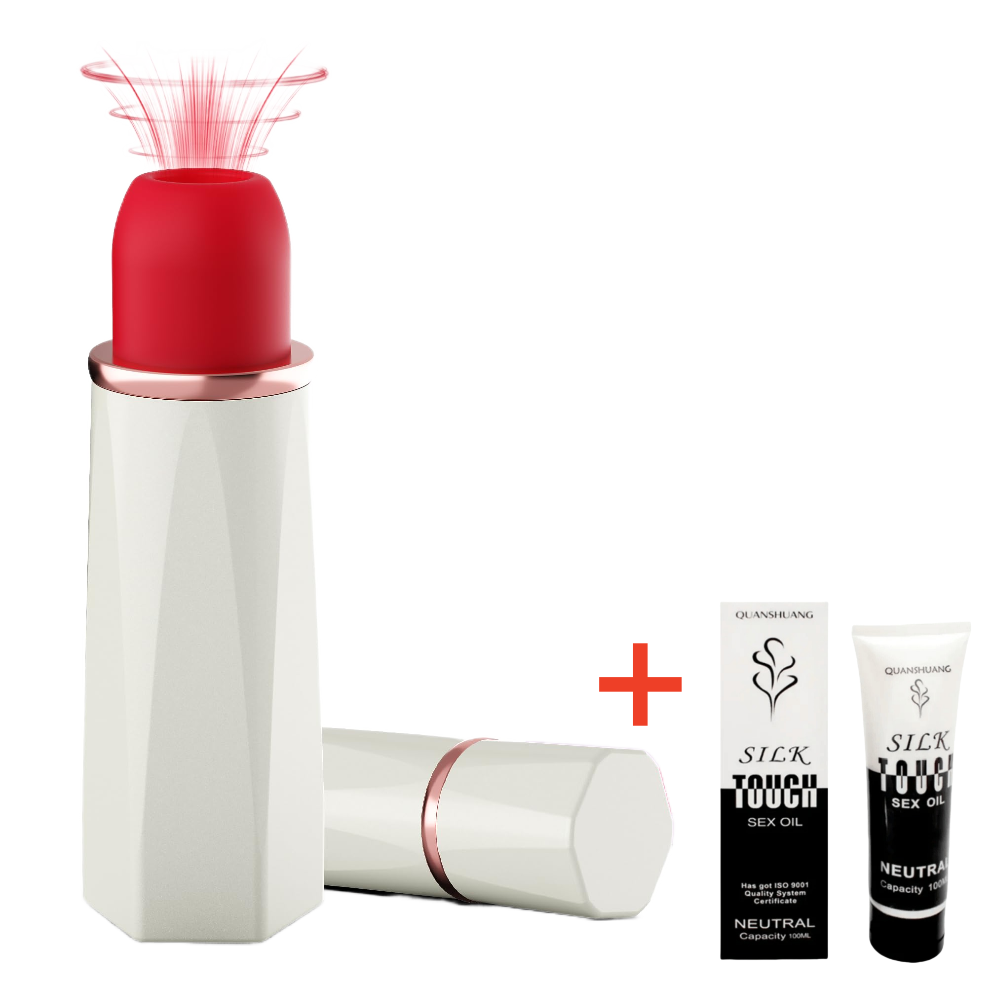 👄Sucking Bullet Vibrator — 😍Mini Lipstick Look, Explosive Pleasure Core