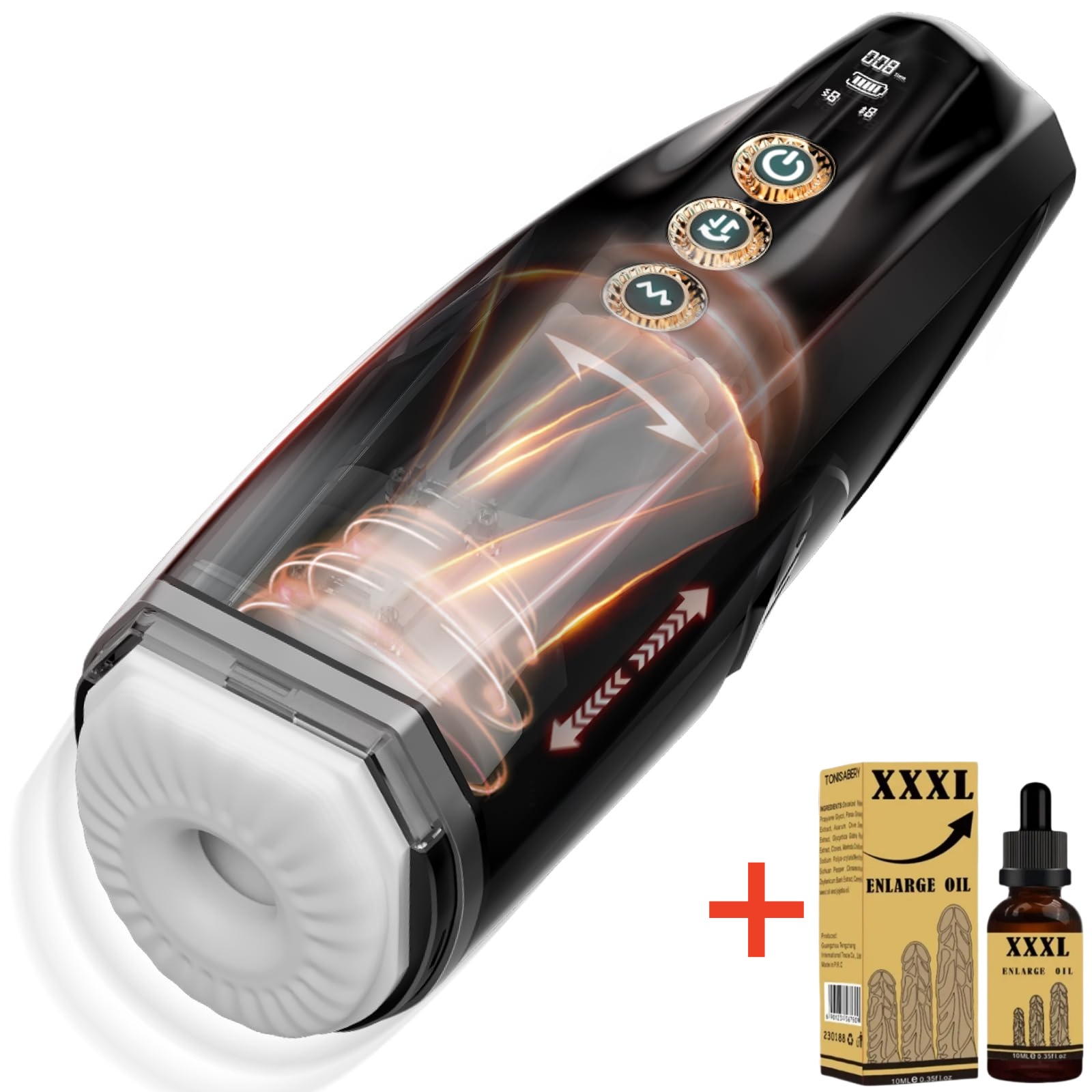 🔥 2025 Hot Product 🔥 Fully Automatic Hands-Free Male Masturbator, Penis Training, and Enlargement Pump