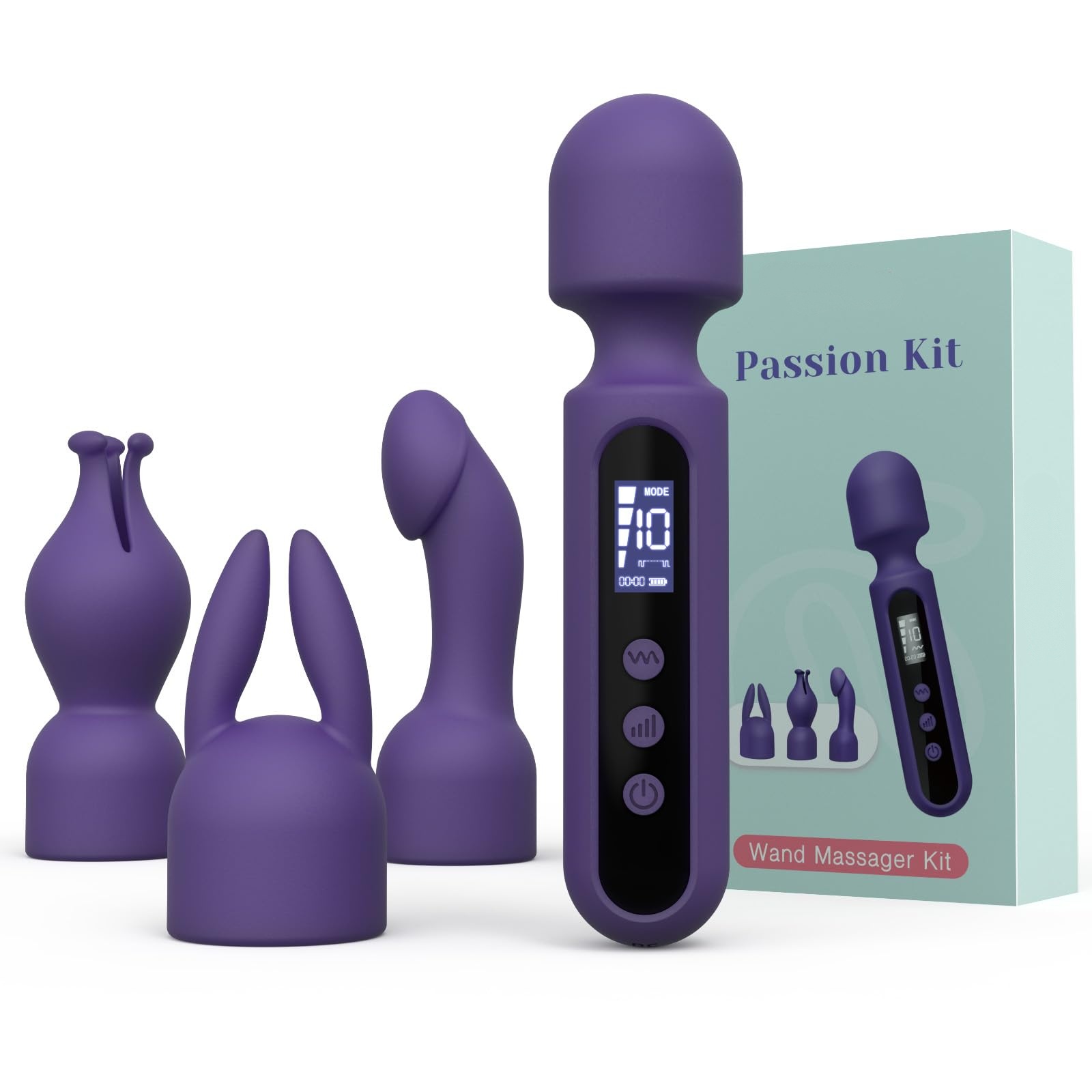 💥AV-style LCD display vibrator, 😍passionate squirt starter, 🔍passion set