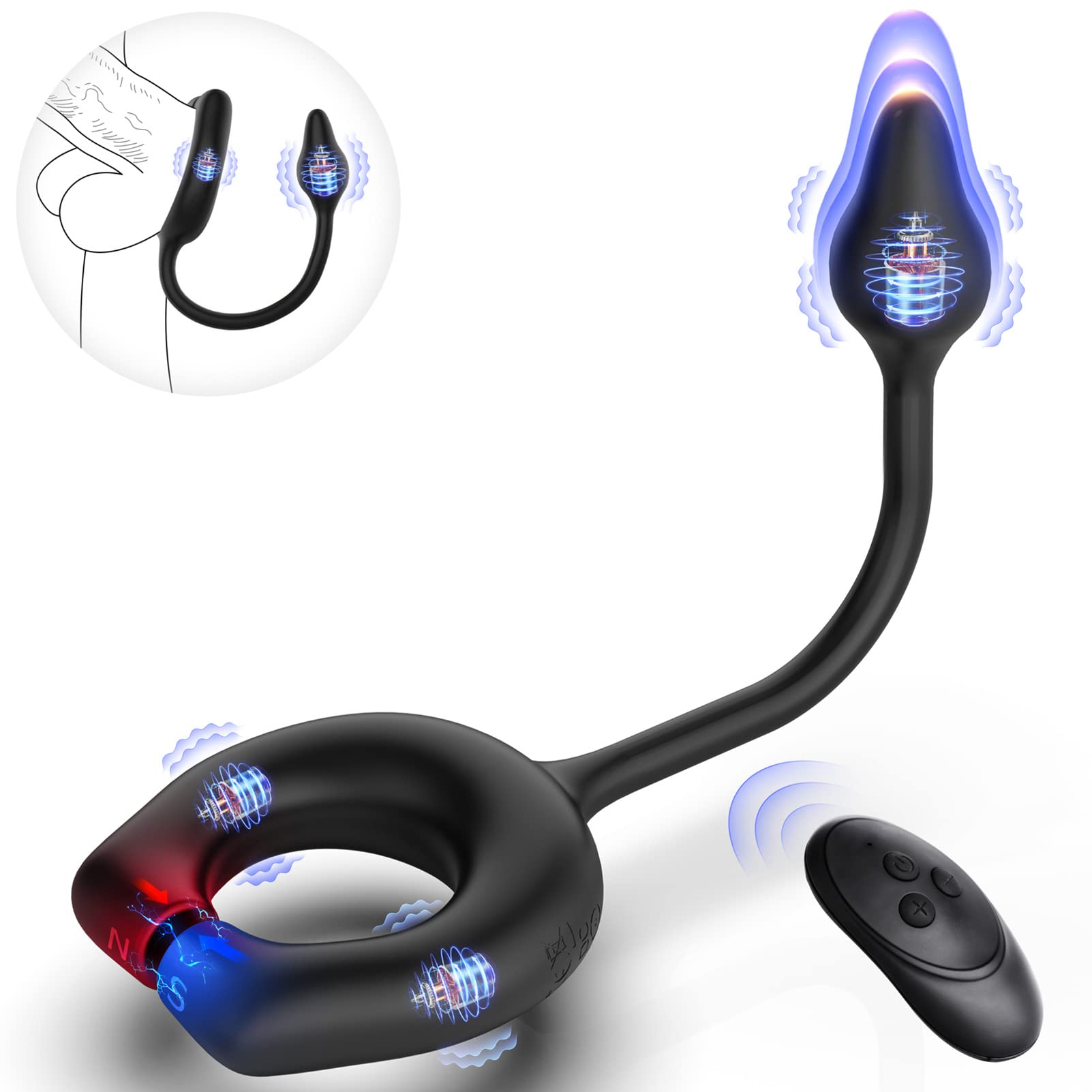 🔥🔥2025 latest hot style low price 💥- Male Prostate Massager Ring Sex Toys For Men😍