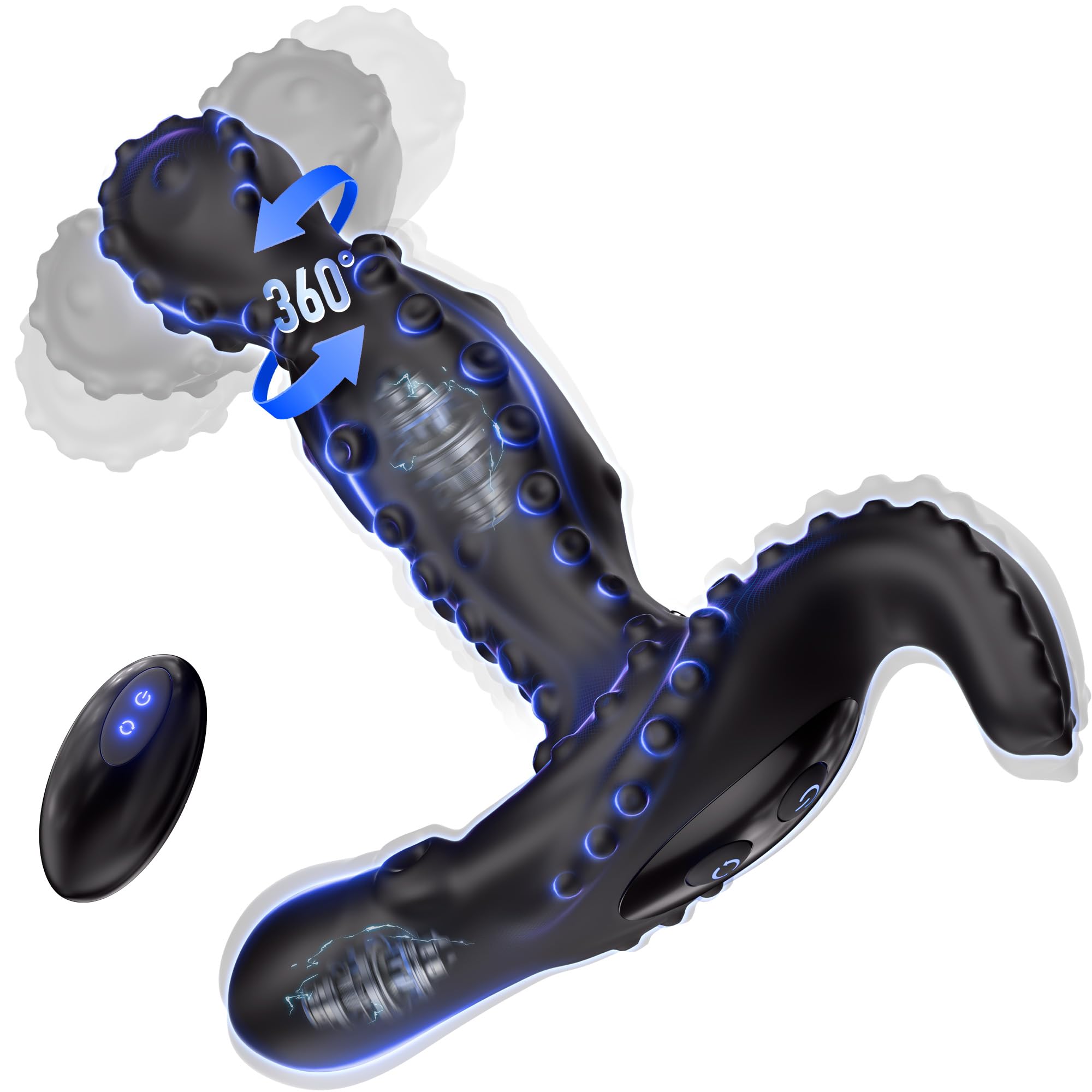🔥🔥 360° Rotating Octopus Tentacle Prostate Massager 😍 Delivers a soul-shaking sensation!