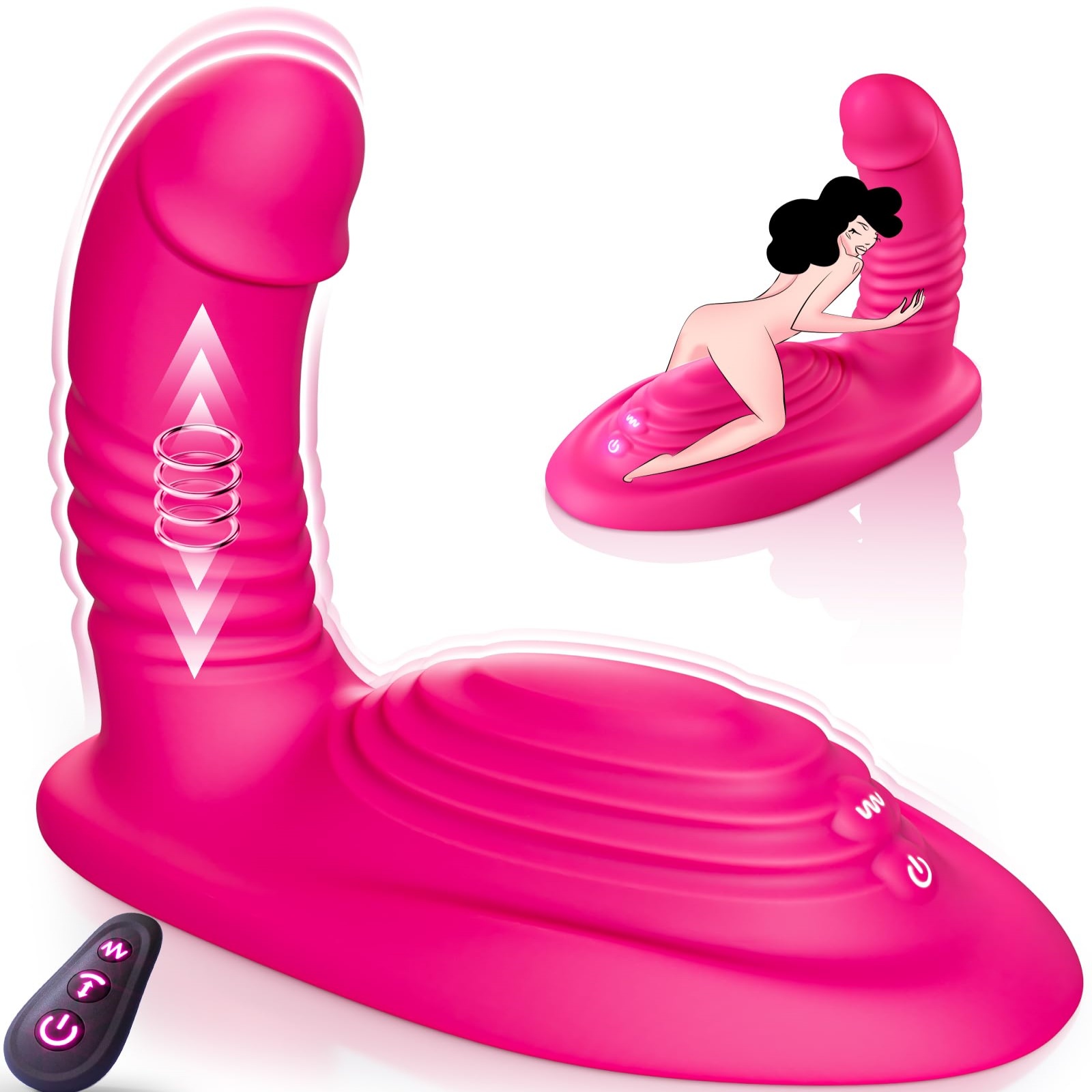🔥Hot Selling🔥 Riding-Style Vibrating Dildo😍Internal and External Stimulation for Immersive Riding Pleasure