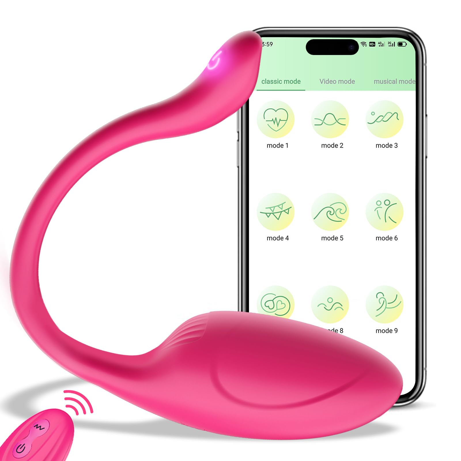 🏆APP remote control G-spot panty vibrator, 🩲wearable rechargeable adult sex toy