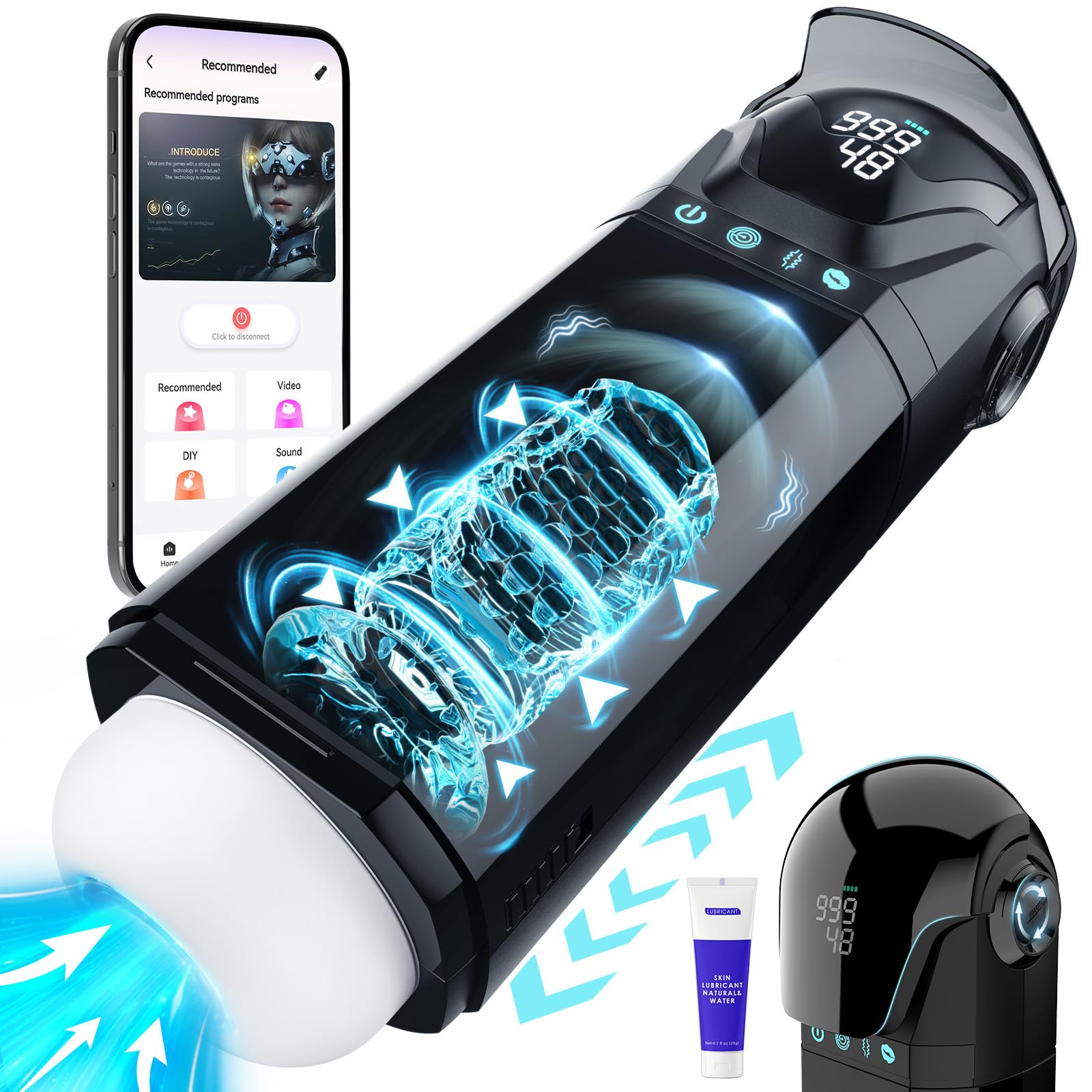 🏆The most advanced model of 2025🏆3D Male Masturbator, ⚡⚡a High-Tech Ejaculation Machine