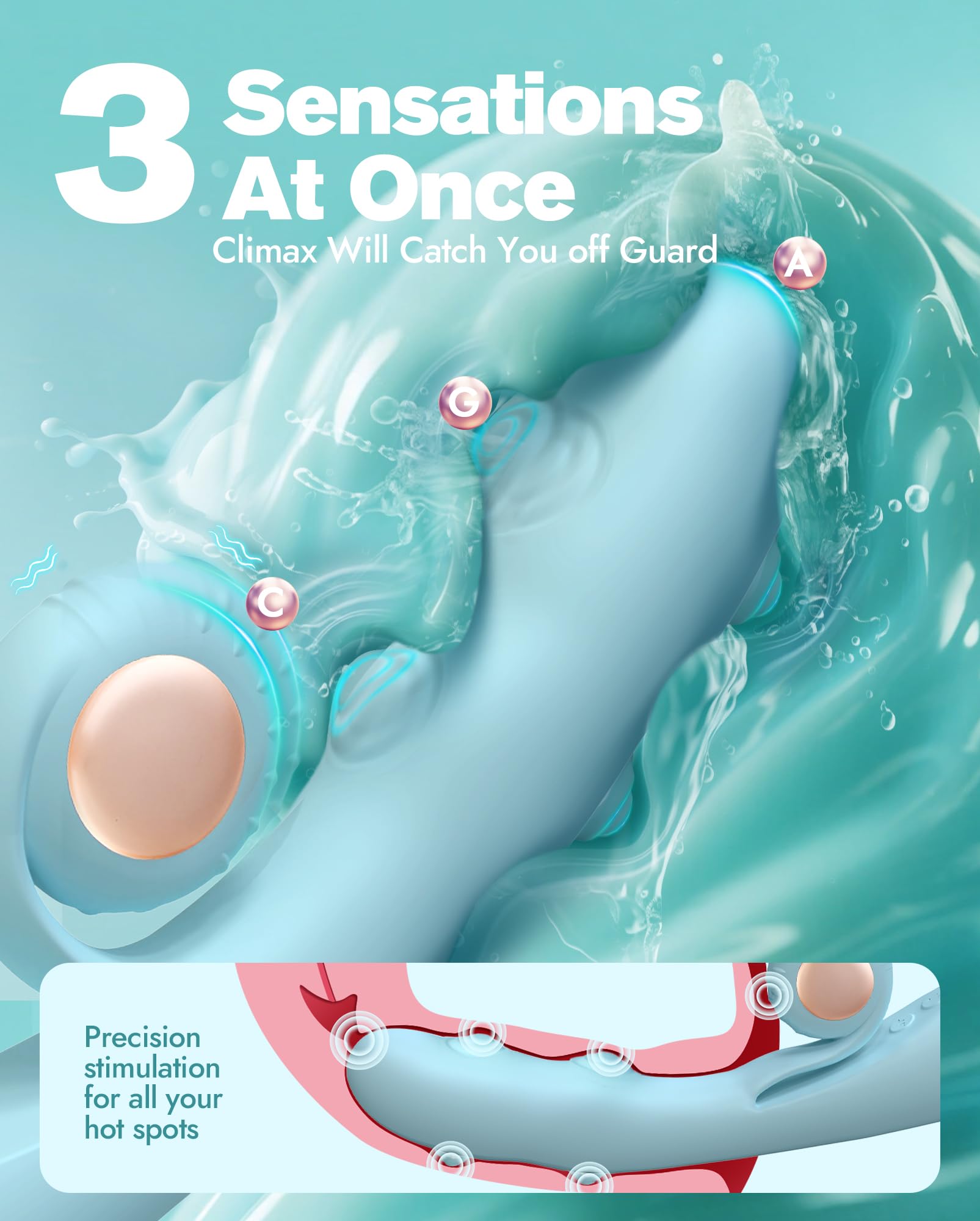 🔥2025 Brand New Design🔥 Snail Vibrator with Three Explosive Effects😍