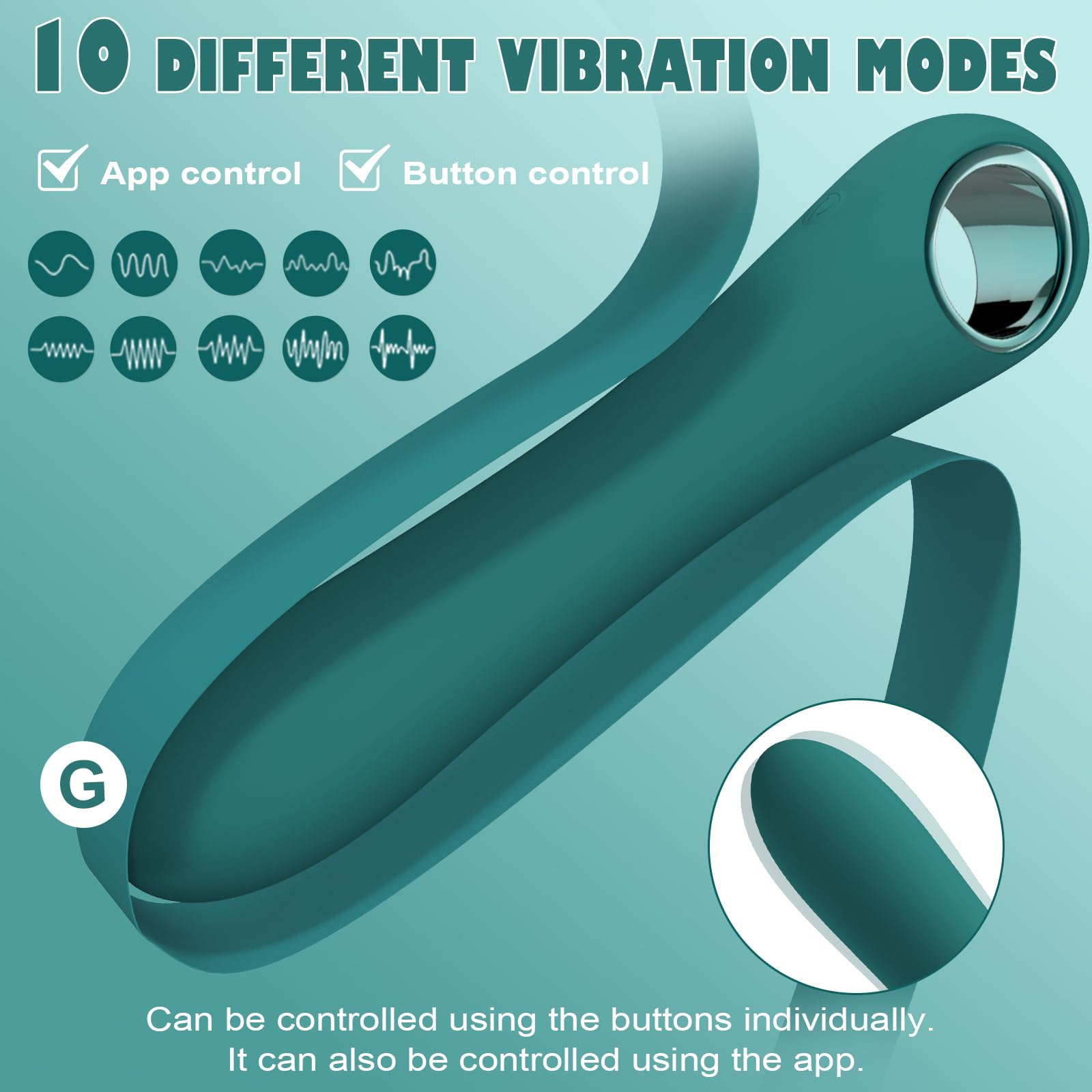 🔥2025 Classic Toy🔥 – Mini APP-Controlled G-Spot Massager, 😘the Best Gift for Yourself