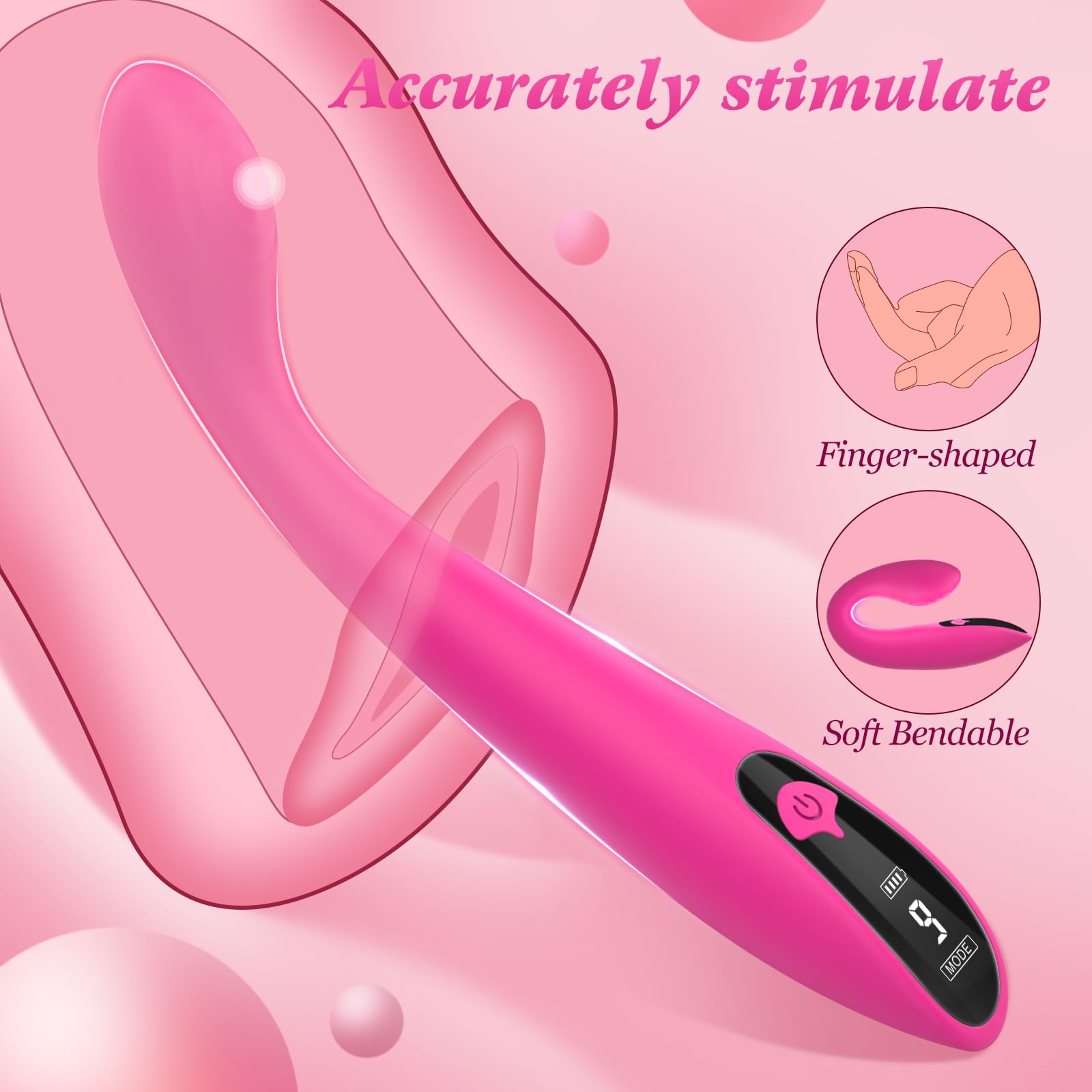 🌸 Sex Toy G-Spot Vibrator 🌸 — Clitoral Stimulator, Anal Toy, Dildo