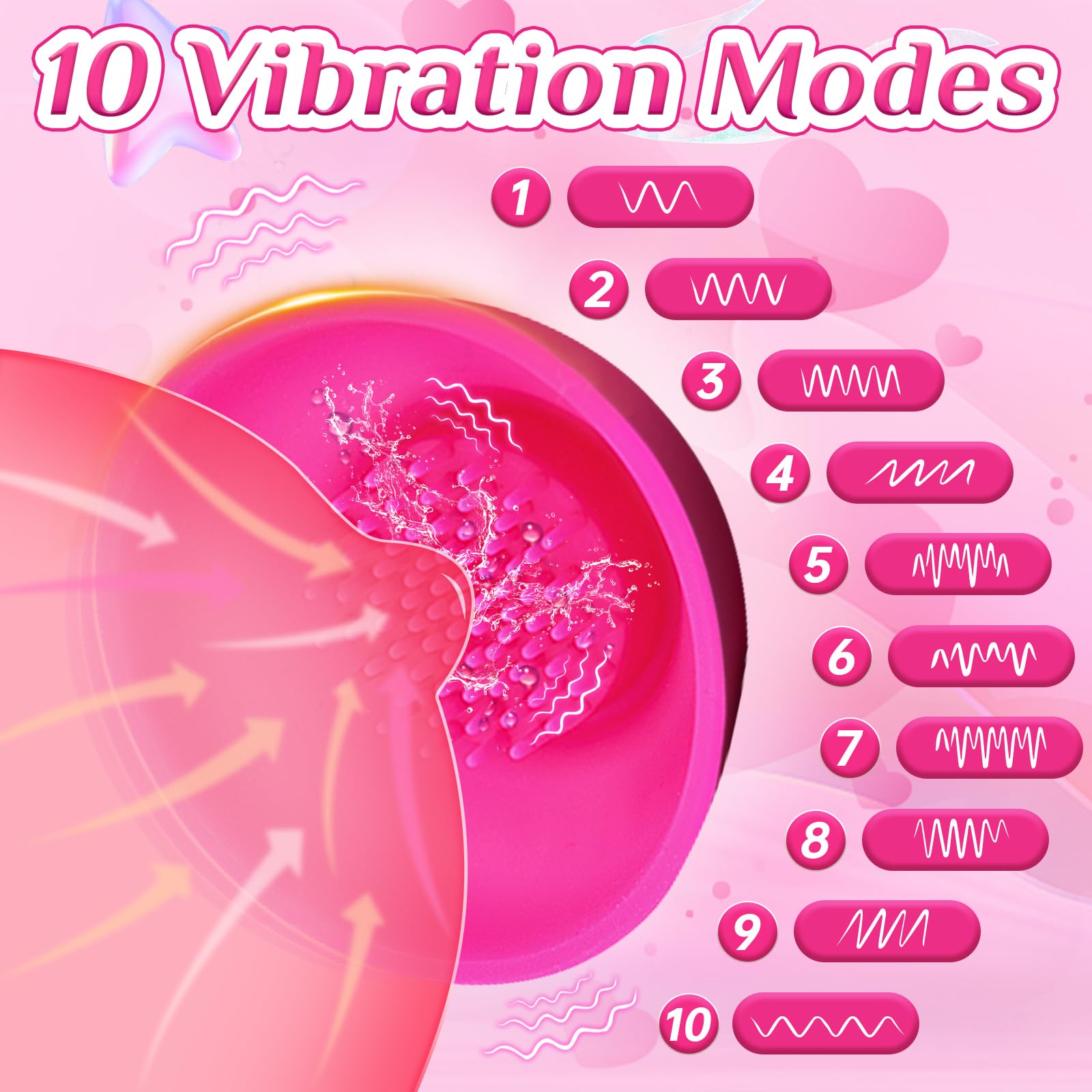 💗Wireless remote control + 📱APP control nipple massager, a must-have for women's breast care.