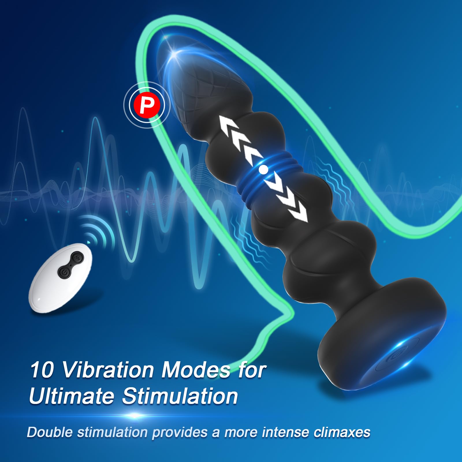 🔥Thrust Vibrating Prostate Massager Anal Plug