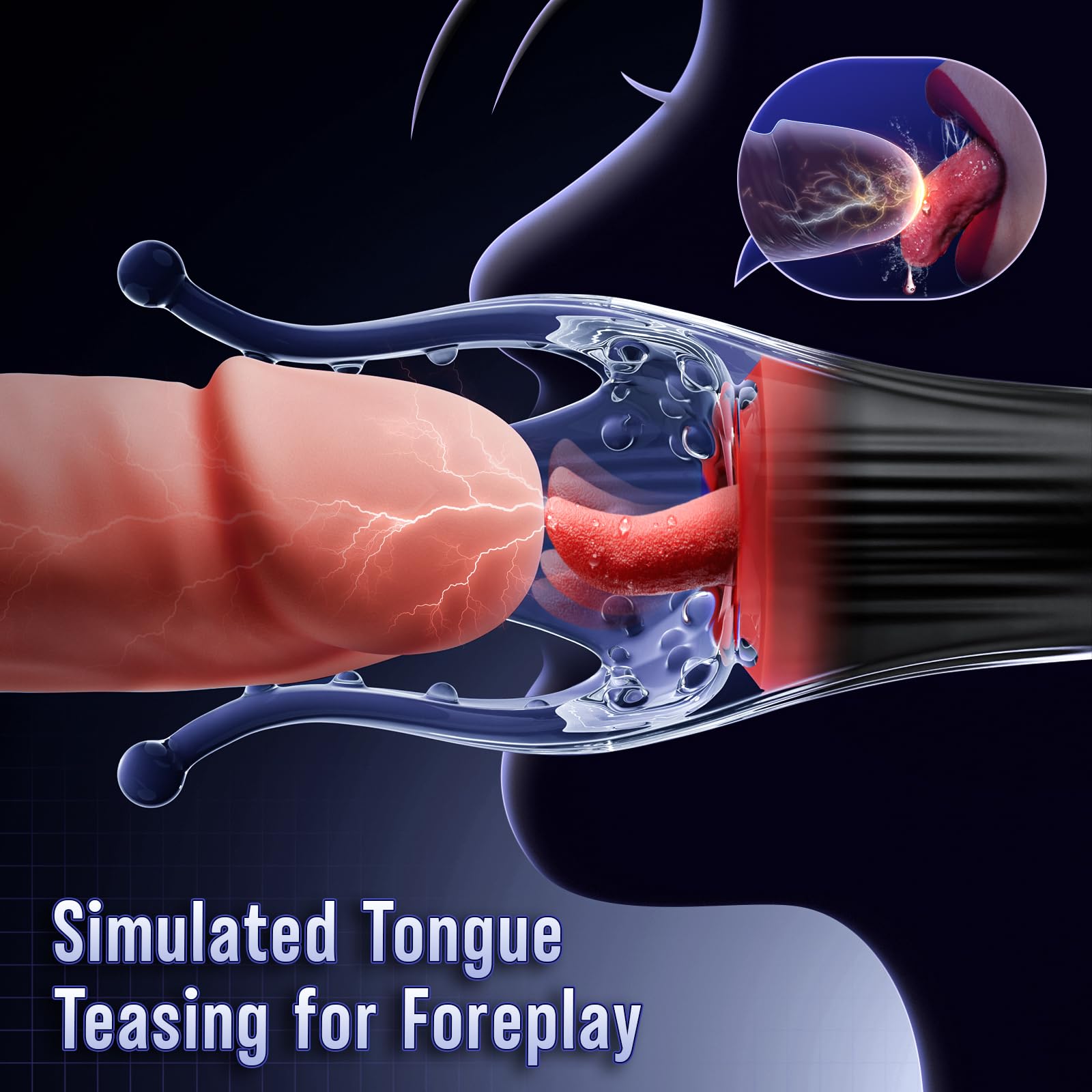 😍Unisex 4-in-1 Tentacle Vibrator, 🔥Men's Trainer