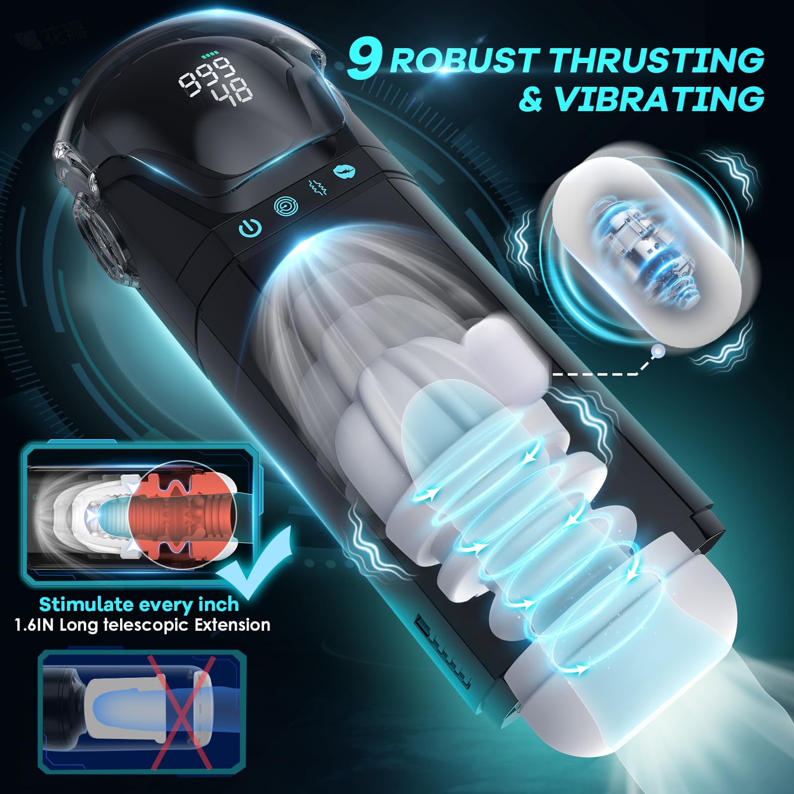 🏆The most advanced model of 2025🏆3D Male Masturbator, ⚡⚡a High-Tech Ejaculation Machine