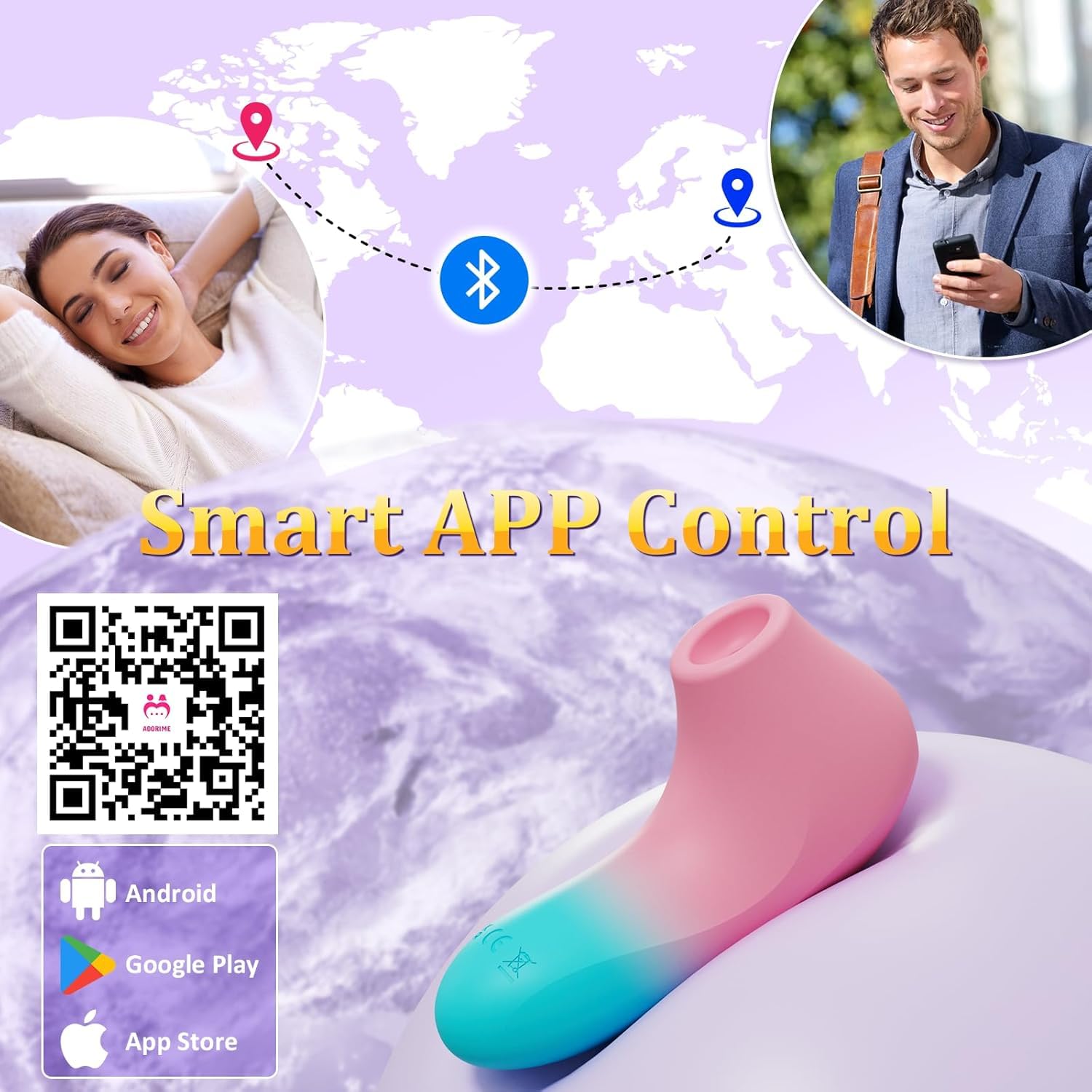 👑Exclusive for the Queen👑 Female Sucking Vibrator 💗– App-Controlled Smart Sex Toy