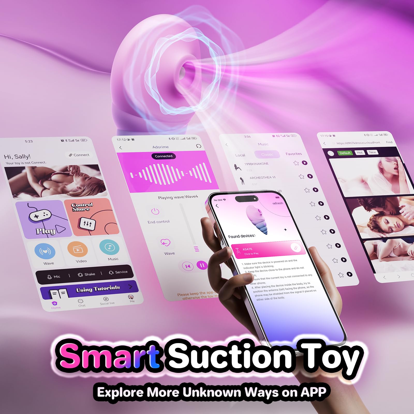 🔥Fresh design for 2025🔥 conch-shaped suction vibrator🐚, sucking until you're lost in pleasure, vibrating until you're limp.