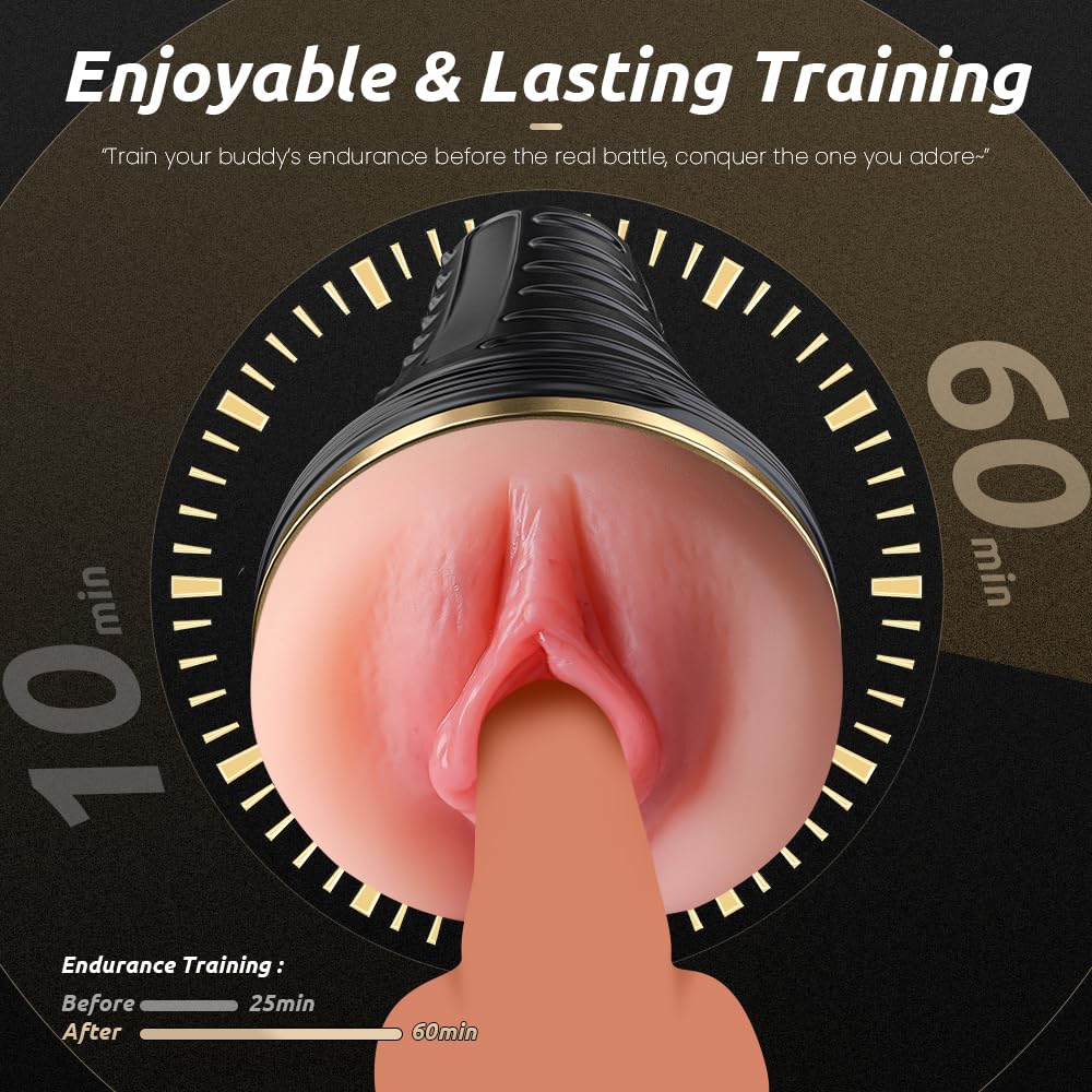 💥Realistic penis trainer,👍 endurance extension tool!