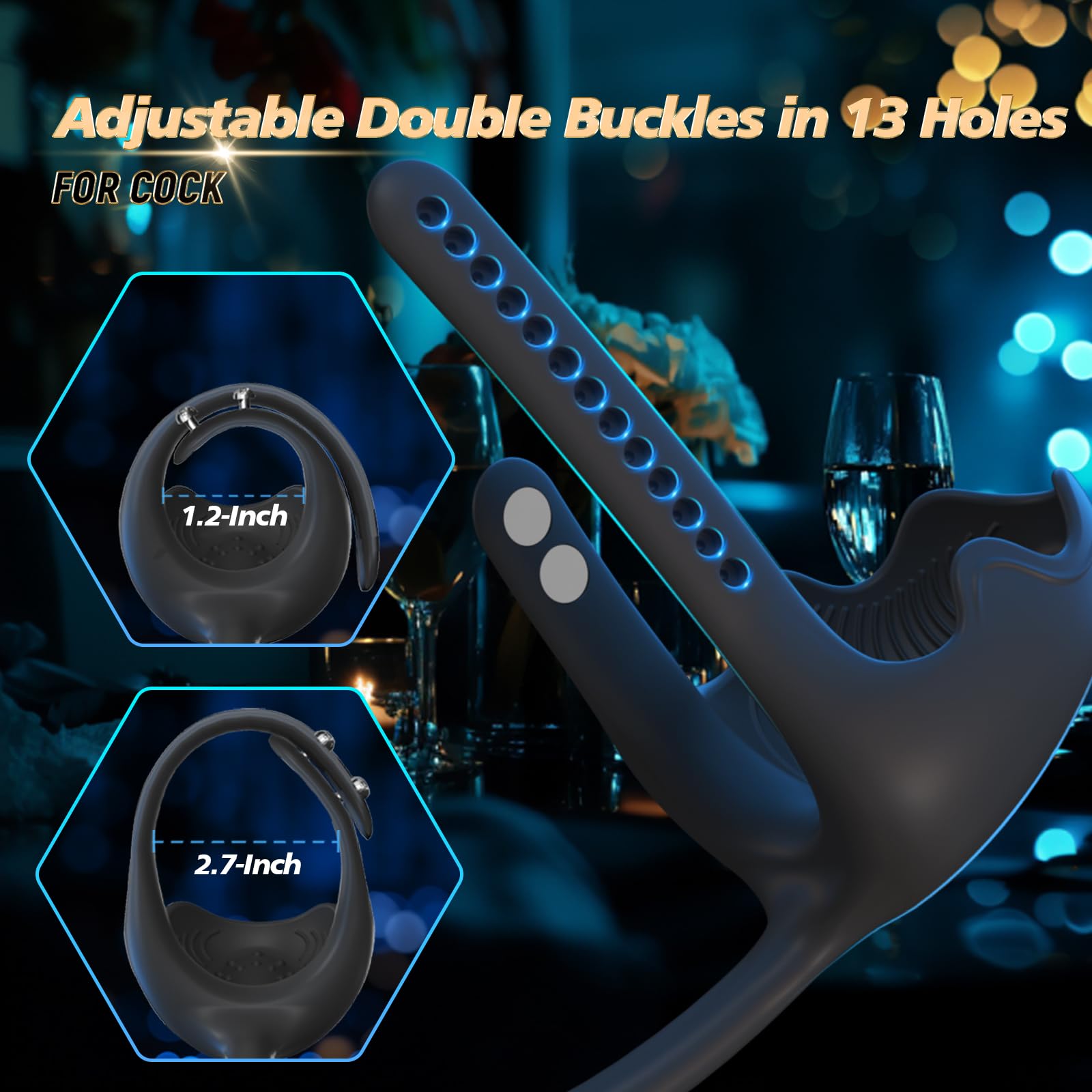 💥Hot Adult Toys💥Male Testicular Stimulation Vibrating Butt Plug Set