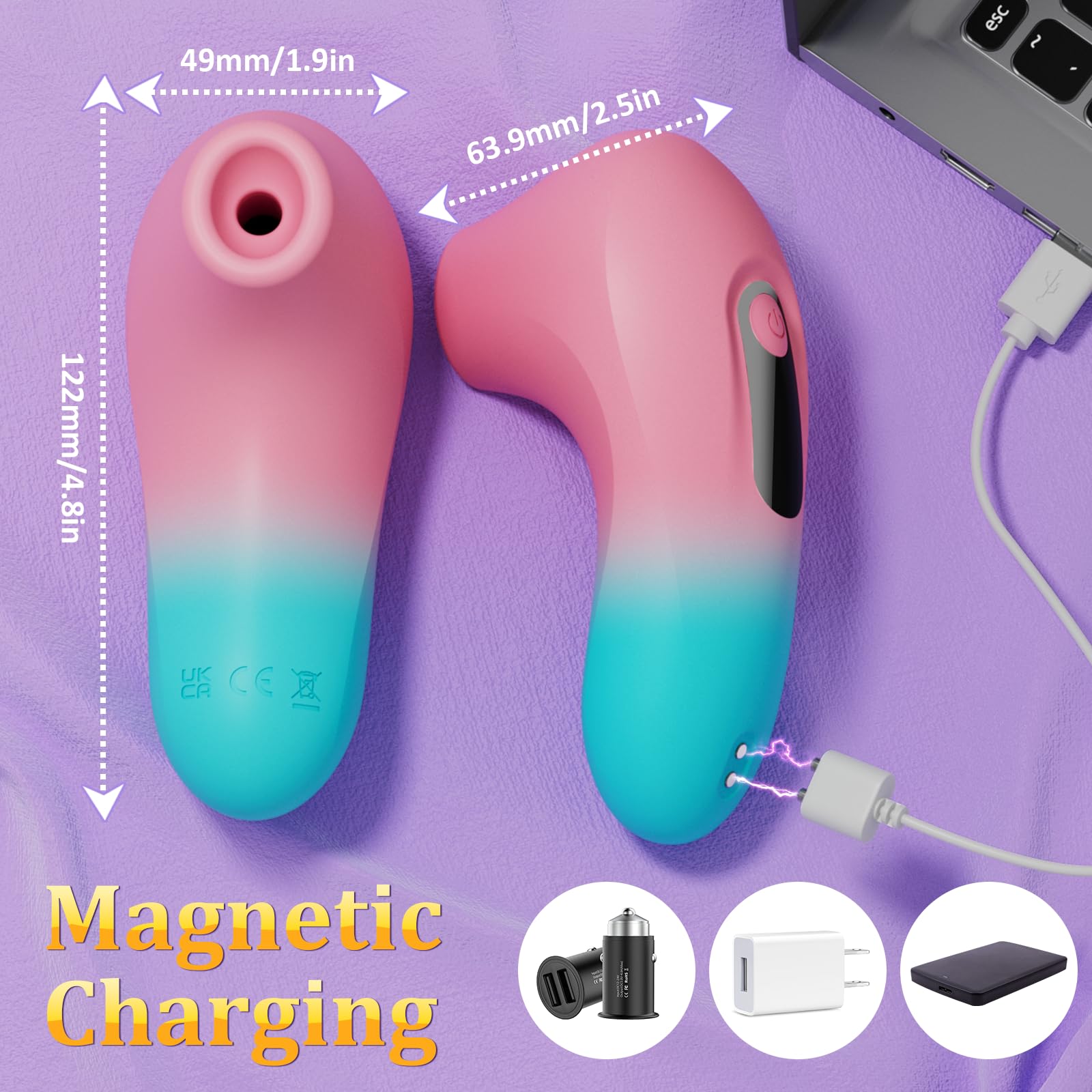 👑Exclusive for the Queen👑 Female Sucking Vibrator 💗– App-Controlled Smart Sex Toy